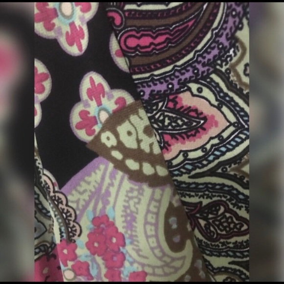 Laura Max Multicolor Floral Top Size 2X - Picture 4 of 5